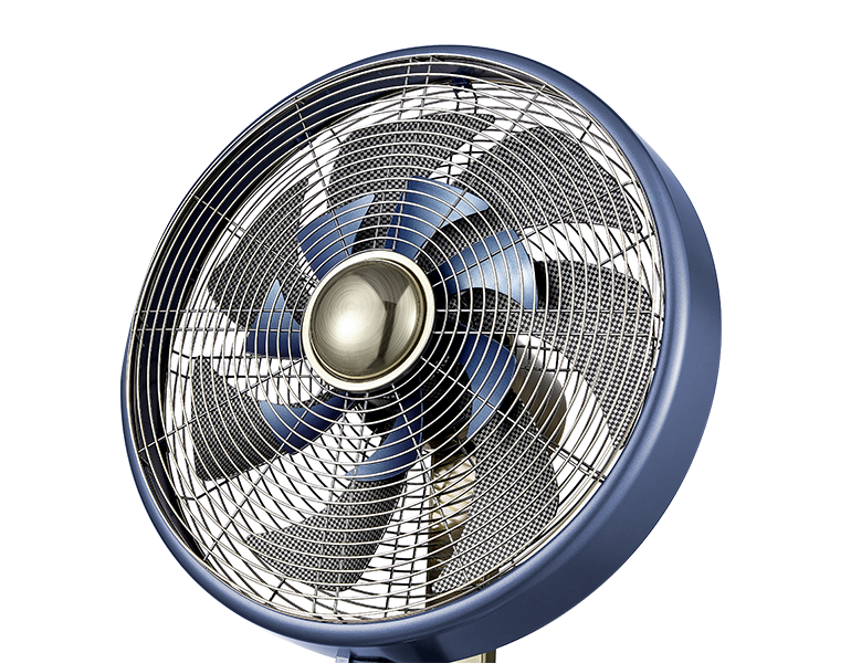 碳纖維雙風葉復古扇